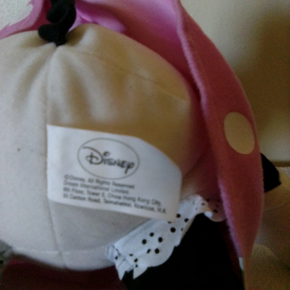 Disney Minnie Mouse Pink Polka Dot Dress 23" Plush Doll Stuffed Toy Dream Int'l - Picture 3 of 7